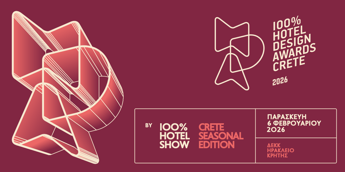 100% Hotel Design Awards | Crete 2026