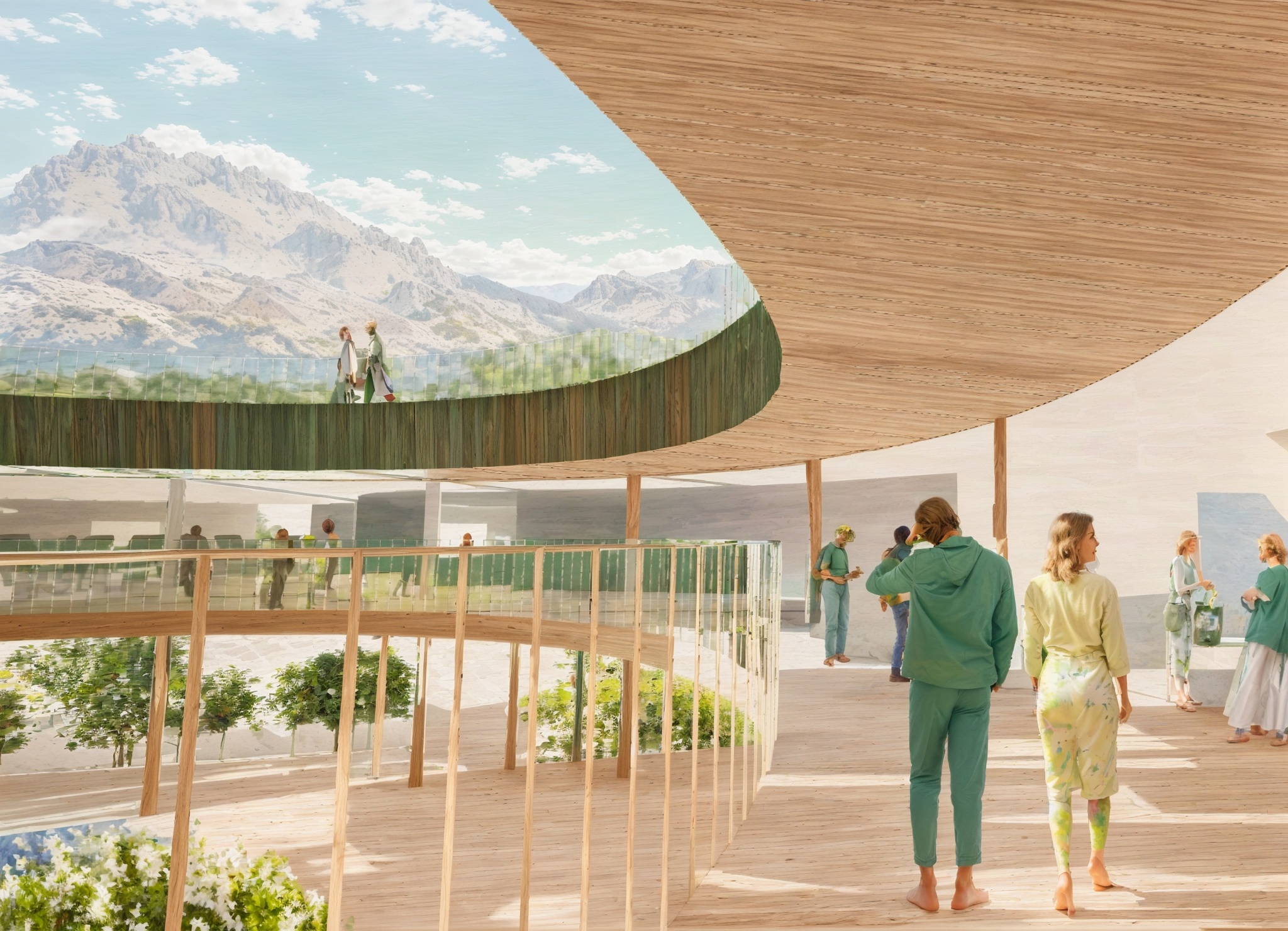 Δια-δράμοντας το τοπίο - Το κτίριο ως διαδρομή