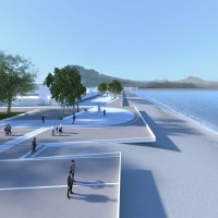 Πρόταση σε Αρχιτεκτονικό Διαγωνισμό Ανάπλασης του παραλιακού μετώπου Κορίνθου | Γ' βραβείο