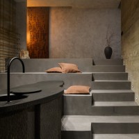 Sculptural Wine Cellar in a Private Villa