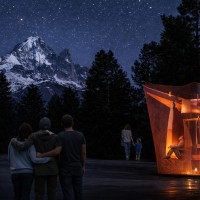 Stargazing: μία εφήμερη εγκατάσταση αστροπαρατήρησης στα ιταλικά βουνά του Λάτσιο