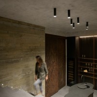 Sculptural Wine Cellar in a Private Villa