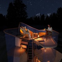 Stargazing: μία εφήμερη εγκατάσταση αστροπαρατήρησης στα ιταλικά βουνά του Λάτσιο