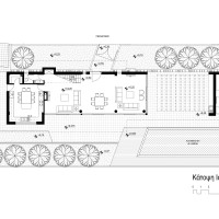 Μία Οριζόντια Κατοικία στο Τοπίο