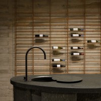 Sculptural Wine Cellar in a Private Villa