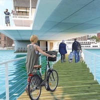 The wave. Discovering a Public Space on a Cycling Bridge