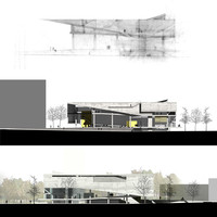 Νέο Μουσείο Bauhaus με υπαίθριες διαμορφώσεις και χώρους στάθμευσης
