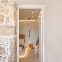 old stable trasformation in cretan village