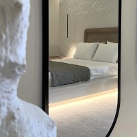 old stable trasformation in cretan village