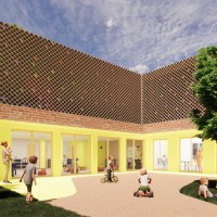 ΦΩΛΙΑ | Πρόταση για τον αρχιτεκτονικό διαγωνισμό σχεδιασμού βρεφονηπιακού σταθμού στον Δήμο Παπάγου-Χολαργού
