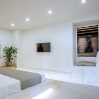 old stable trasformation in cretan village